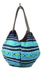 Art.nr: 97732C - Mala B-FAIR Pouche Castanho/Azul/Amarelo (1 un)