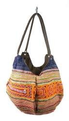 Ref: 97734B - Mala Pouche B-FAIR Denim Castanho (1 un)