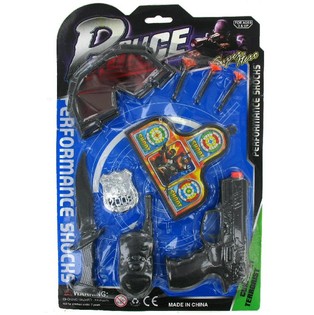 SET DE POL&Iacute;CIA POLICE FORCE EXTRA EM CART&Atilde;O (5 pcs)