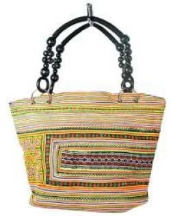 Art.nr: 97737 - Mala B-FAIR Beads Preto/Arco-&iacute;ris (1 un)