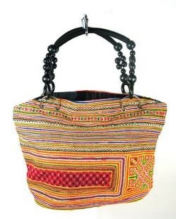Mala com missangas B-FAIR Preto (1 un)