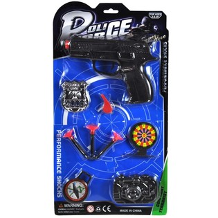 Set de Polícia em Cartão (4 pcs.)