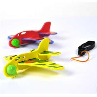 AVI&Atilde;O DE BRINQUEDO EM ESPUMA COM LAN&Ccedil;ADOR - PACOTE DE 2 (12 un.)