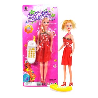 BONECA DEBBY COM TELEFONE EM CART&Atilde;O (6 un.)
