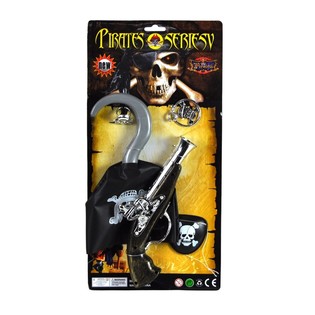 Set de Pirata em Cart&atilde;o - Modelo 2 (6 un.)