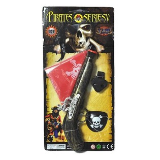 Set de Pirata em Cart&atilde;o - Modelo 3 (6 un.)