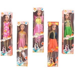 BONECA BEAUTY GIRL - MODELO 3 (6 un.)