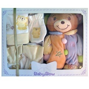 Conjunto de Oferta Baby Bow - Urso (4 pe&ccedil;as)