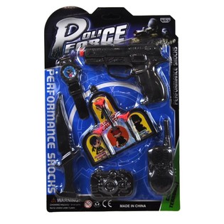 Set de Polícia em Cartão - Modelo 1 (2 un.)