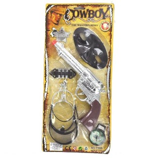 Conjunto de Cowboy em Cart&atilde;o - Modelo 7 (6 pcs.)