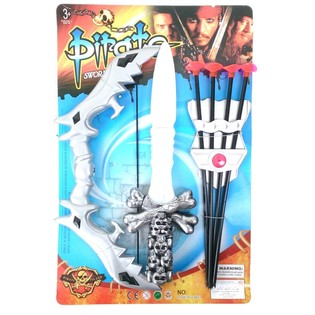 Conjunto de tiro com arco de 7 pe&ccedil;as (6 un.)