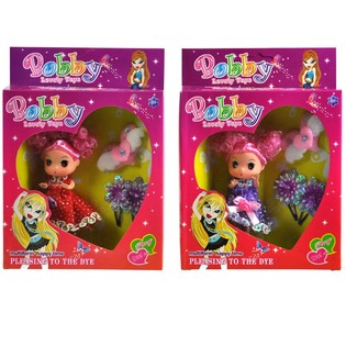 Boneca Bobby com acess&oacute;rios (2 un.)