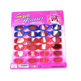 &Oacute;CULOS DE SOL INFANTIS EM CART&Atilde;O - MODELO 3 (12 un.)