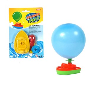 Barco de Brinquedo com Balão em Cartão (6 un.)